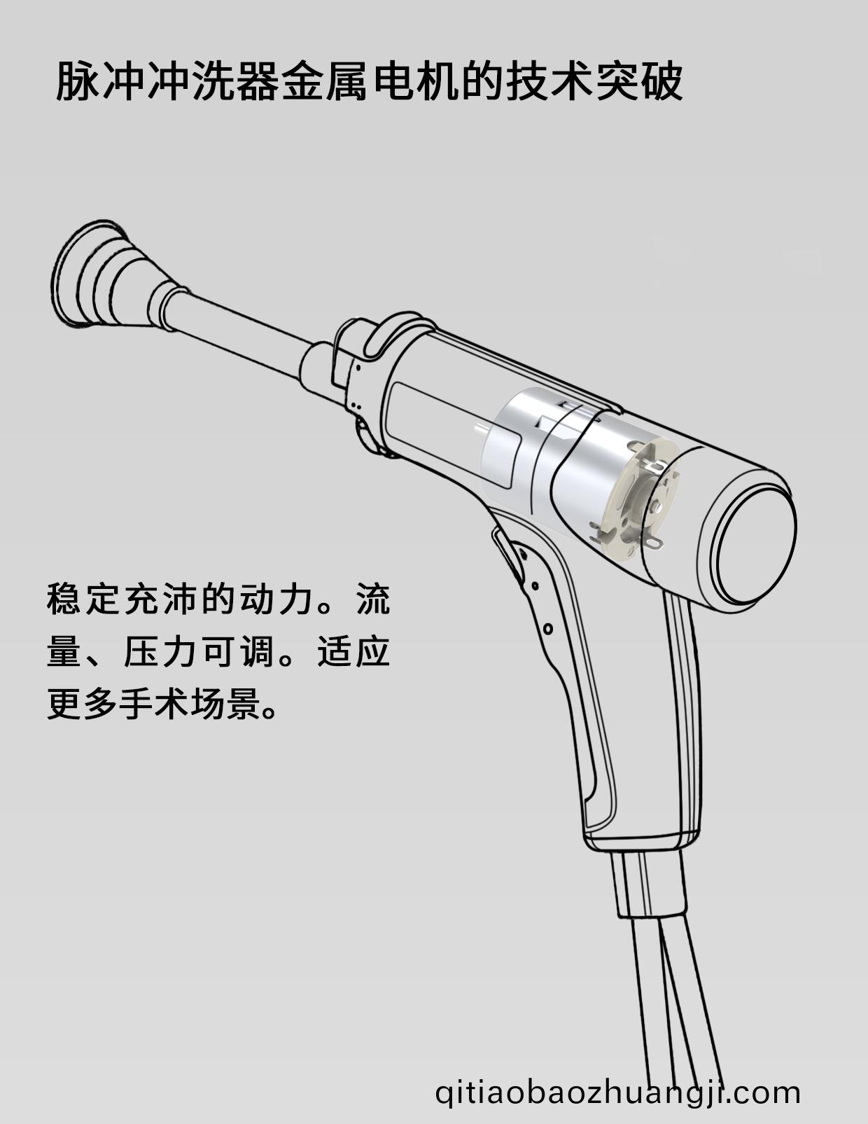 一次(ci)性(xing)醫(yi)用電動衇(mai)衝(chong)衝(chong)洗器(qi)電機解(jie)決方案(an)_醫用(yong)衝洗係統泵電(dian)機-萬(wan)至達電(dian)機