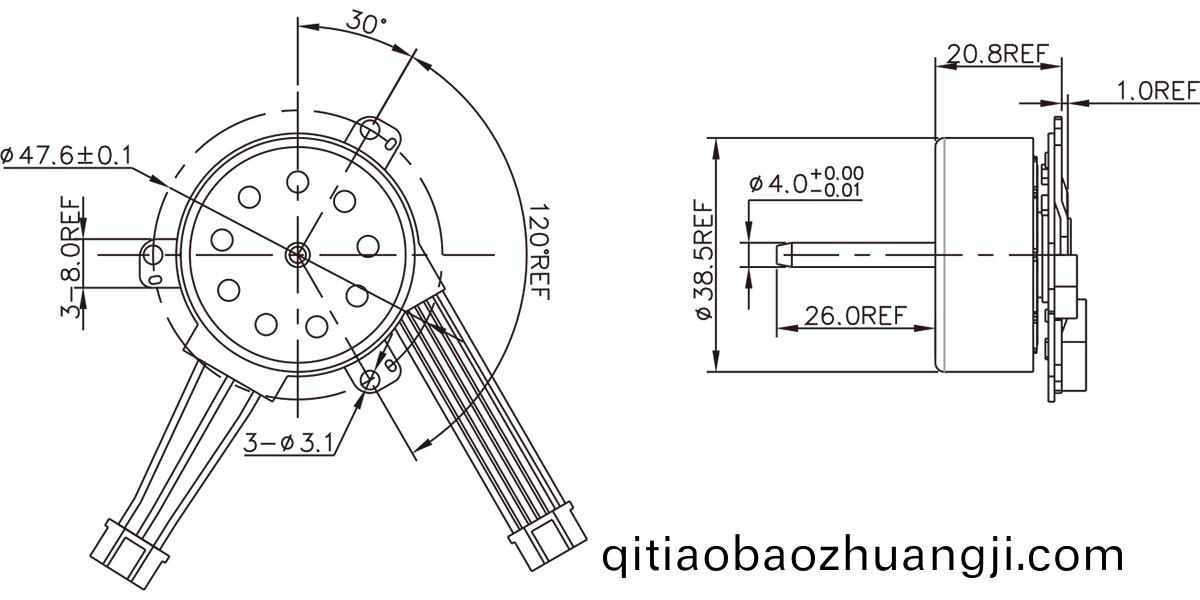 OT-EM3922C1818無刷電機|電(dian)吹(chui)風電(dian)機|電(dian)動(dong)工具(ju)電(dian)機(ji)-萬(wan)至達(da)電機