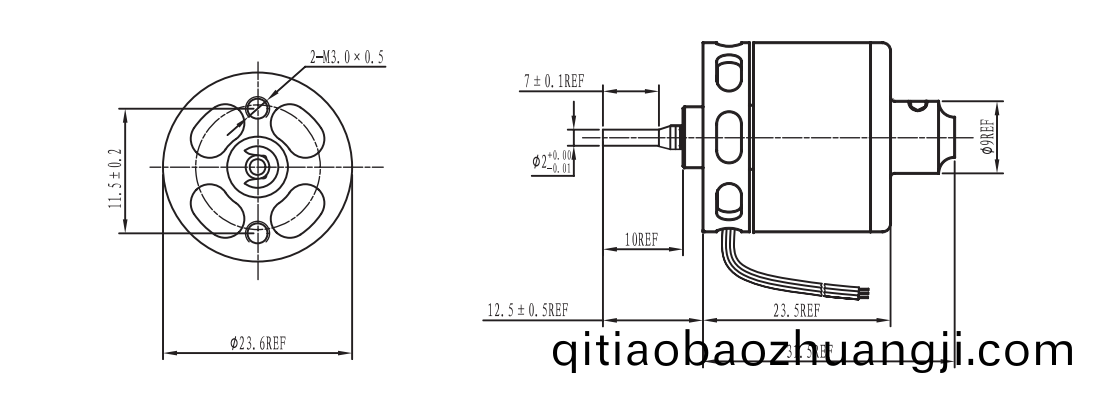 OT-EM2428無(wu)刷電機(ji)|水(shui)泵電機|無(wu)人機(ji)電機(ji)|無(wu)刷直流(liu)電機(ji)-萬(wan)至(zhi)達(da)電機(ji)