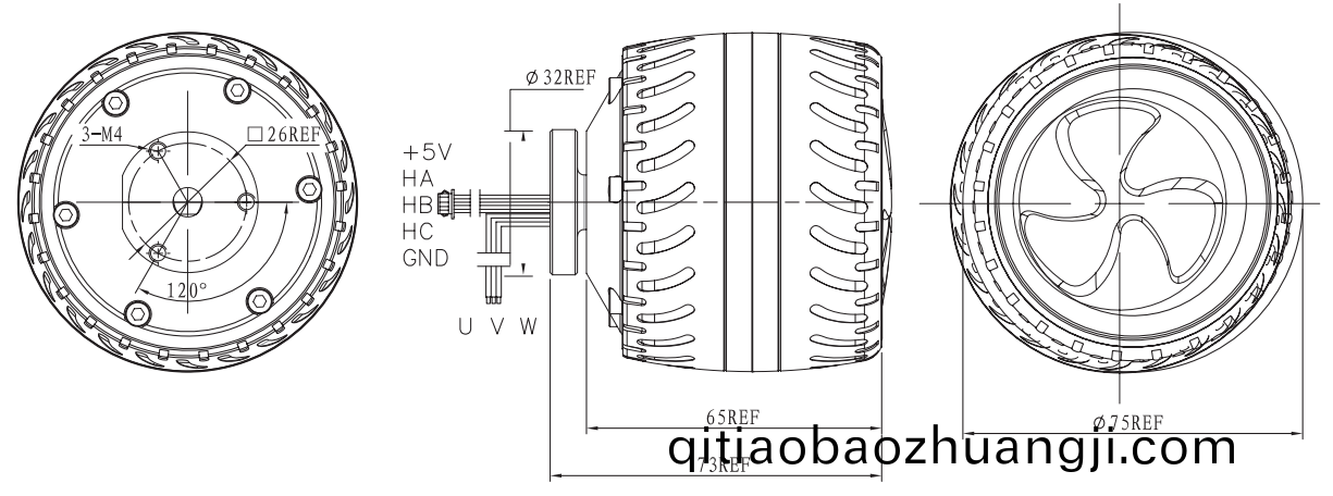 OT-EM6064滑闆(ban)車電(dian)機(jī)|平(ping)闆車電機(jī)(ji)|獨(dú)(du)輪車電機(jī)(ji)|電(dian)動(dong)車(che)電機(jī)|無刷電(dian)機(jī)(ji)-萬(wan)至(zhi)達(dá)電(dian)機(jī)