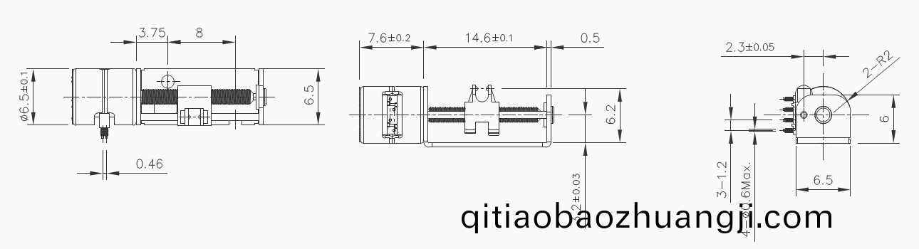 OT-SM065L-001步進(jin)電機(ji)_3D打印(yin)機(ji)步進電機(ji)_藍(lan)光光(guang)盤(pan)電機_微型電機(ji)-萬(wan)至達(da)電(dian)機