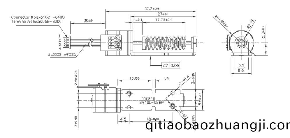 OT-SM10L-056P步進(jìn)(jin)電機(jī)(ji)|微型(xing)打印(yin)機(jī)(ji)電機(jī)(ji)|攝(she)像機(jī)馬(ma)達(dá)(da)|絲(si)桿(gan)電(dian)機(jī)(ji)-萬(wan)至(zhi)達(dá)電(dian)機(jī)