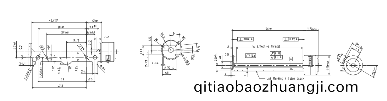 OT-SM15L-087光(guang)驅步(bu)進電機|絲(si)桿(gan)步進電機(ji)|激光設備(bei)絲(si)桿電機|POS機(ji)電(dian)機(ji)-萬至達電(dian)機