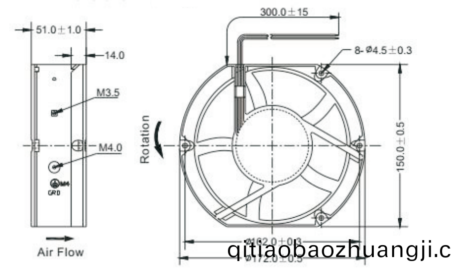 OT-EF17251-EC無(wu)刷電(dian)機(jī)(ji)|無刷(shua)直流(liu)電機(jī)|風(fēng)(feng)扇(shan)電機(jī)-萬(wan)至(zhi)達(dá)(da)電(dian)機(jī)(ji)