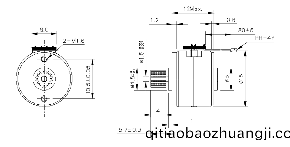 OT-SM15P-278步進(jin)電機|微型(xing)步(bu)進(jin)電機(ji)|光驅(qu)電機(ji)|監控(kong)攝像(xiang)頭電機(ji)|激光(guang)打(da)標(biao)機電機-萬(wan)至達(da)電(dian)機(ji)