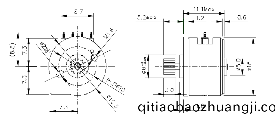 OT-SM15P-017步進(jin)電(dian)機|POS機(ji)電(dian)機(ji)|光驅(qu)電機|監(jiān)控(kong)設備(bei)電(dian)機|攝像機電(dian)機(ji)-萬至達電(dian)機