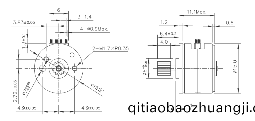 OT-SM15P-035步進(jìn)(jin)電(dian)機(jī)(ji)|微型(xing)打(da)印機(jī)(ji)電(dian)機(jī)|醫(yī)(yi)療(liao)設(shè)(she)備電(dian)機(jī)|血(xue)壓計(jì)(ji)馬達(dá)-萬(wan)至達(dá)電機(jī)