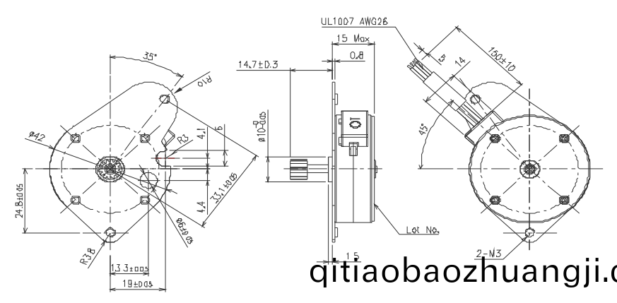 OT-SM42P-456步進(jin)電(dian)機(ji)|微(wei)型(xing)打印(yin)機電(dian)機(ji)|相片打印(yin)機(ji)電機|醫療設備電機-萬至達電機