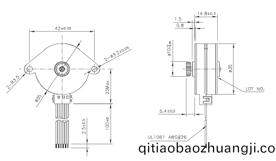 OT-SM35P-363步(bu)進(jin)電機(ji)|微型(xing)打印機(ji)電機|炤(zhao)片打印機(ji)電機|微(wei)型(xing)馬達(da)-萬至(zhi)達電機