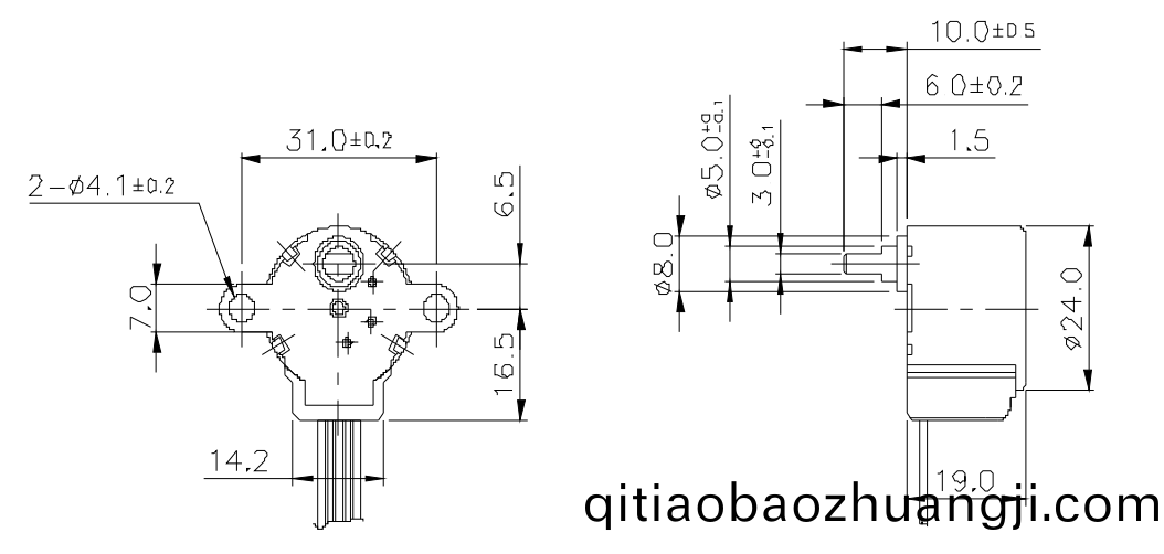 OT-GSM24-054步進(jin)電(dian)機(ji)|微(wei)型(xing)打(da)印(yin)機電機(ji)|復印機電機|醫(yi)療(liao)設備(bei)專用電(dian)機-萬(wan)至達(da)電機(ji)