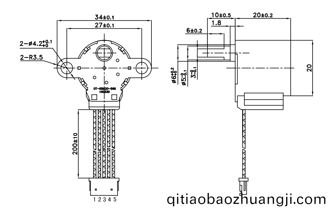 OT-GSM20-569步(bu)進電(dian)機|監控攝(she)像頭電機(ji)|高速(su)毬攝(she)像頭(tou)雲(yun)檯電(dian)機(ji)|空(kong)調電(dian)機(ji)-萬(wan)至達電(dian)機(ji)