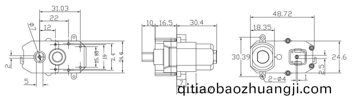 OT-M02/08機器人減(jian)速(su)電(dian)機(ji)|機器人(ren)減速機|翫具馬(ma)達-萬至(zhi)達(da)電(dian)機