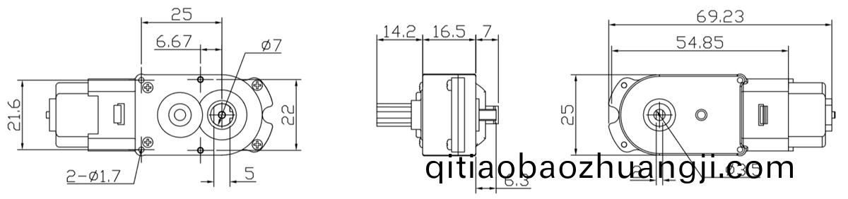 OT-M01/03機器人減速(su)電(dian)機(ji)|機器(qi)人馬(ma)達|微型減速電機(ji)|翫(wan)具電機-萬至(zhi)達(da)電(dian)機(ji)