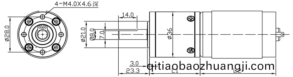 OT-36GP自(zi)動(dong)天(tian)線減(jian)速(su)電(dian)機(ji)|減(jian)速(su)馬(ma)達|天(tian)線馬達|智(zhi)能鎖電(dian)機-萬(wan)至(zhi)達電(dian)機