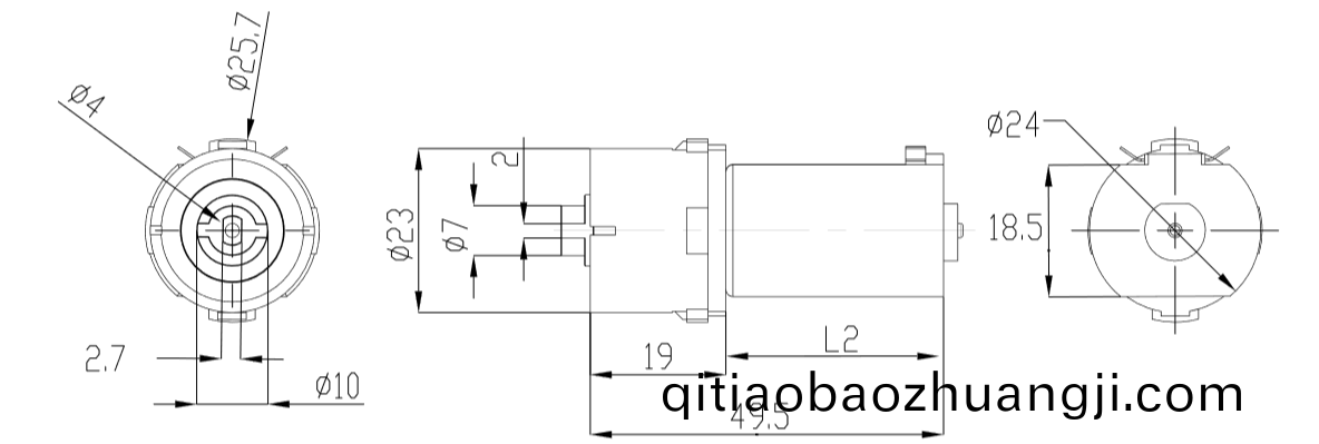 OT-23GP自動捲髮(fa)棒(bang)減速電(dian)機(ji)|捲(juan)髮(fa)棒(bang)電(dian)機|微型減(jian)速電機|減(jian)速(su)馬達(da)-萬(wan)至達(da)電機(ji)