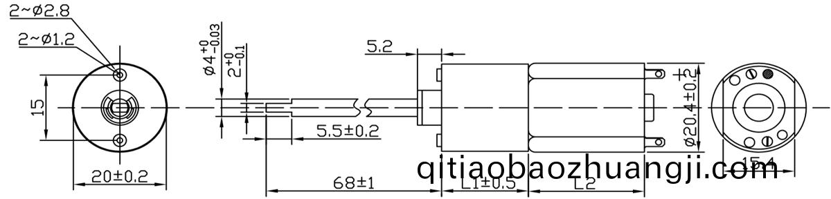 OT-20GP電(dian)動髮梳減(jian)速(su)電(dian)機|電(dian)動梳(shu)子(zi)馬達(da)|微型減速(su)電機(ji)|行(xing)星齒輪(lun)箱(xiang)-萬至達電機