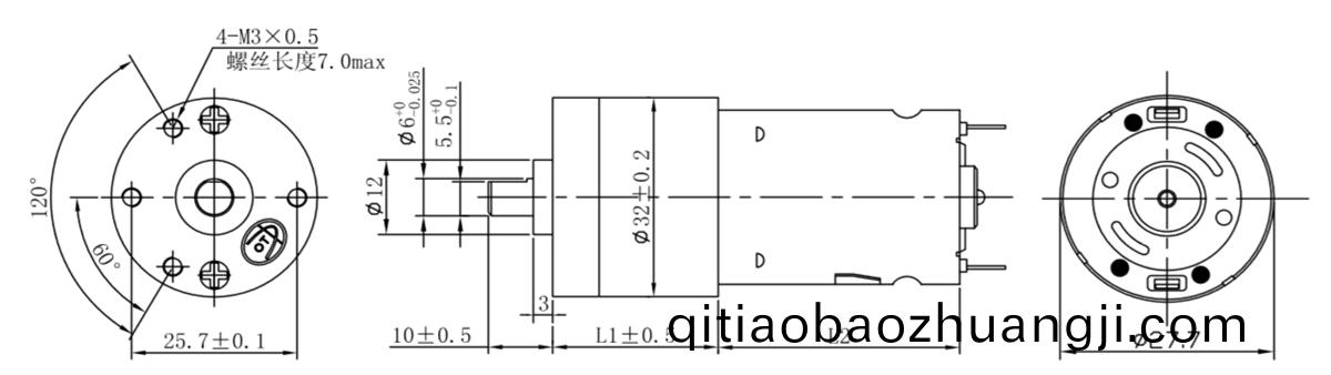 OT-32GA電動(dòng)(dong)牕(chuang)簾(lian)減速電(dian)機(jī)(ji)|閥(fa)門減(jian)速(su)電(dian)機(jī)|小型(xing)減速(su)機(jī)|電(dian)機(jī)定製(zhi)-萬(wàn)至達(dá)電機(jī)(ji)