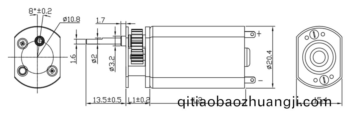 OT-20GB減速電(dian)機(jī)|小(xiao)型減(jian)速(su)齒輪(lun)箱(xiang)|直(zhi)流(liu)減(jian)速電機(jī)(ji)|微型(xing)電機(jī)(ji)定(ding)製(zhi)-萬(wàn)至達(dá)電機(jī)