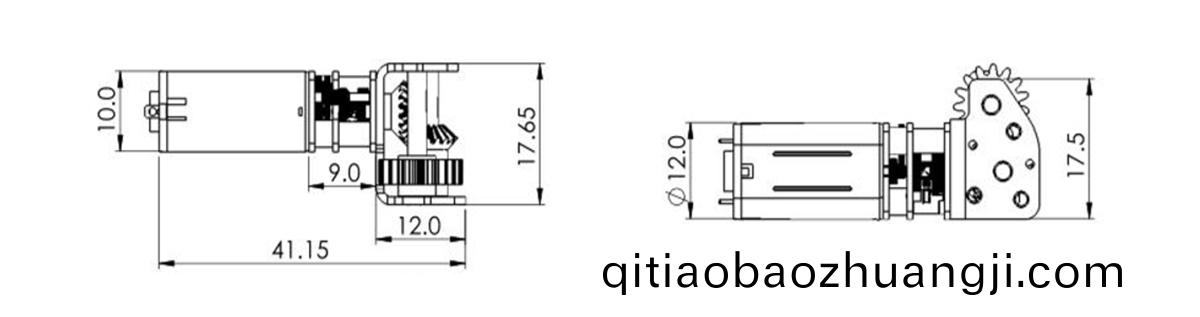 OT-12GA減(jian)速(su)齒輪(lun)箱(xiang)_減(jian)速(su)電機