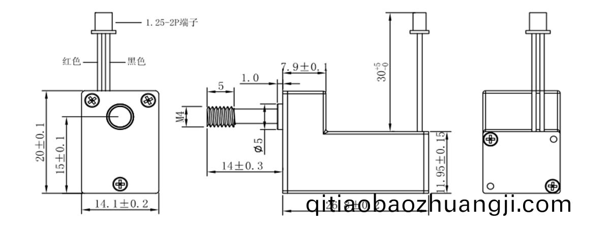 OT-12F微(wei)型減速機_門鎖(suo)電(dian)機