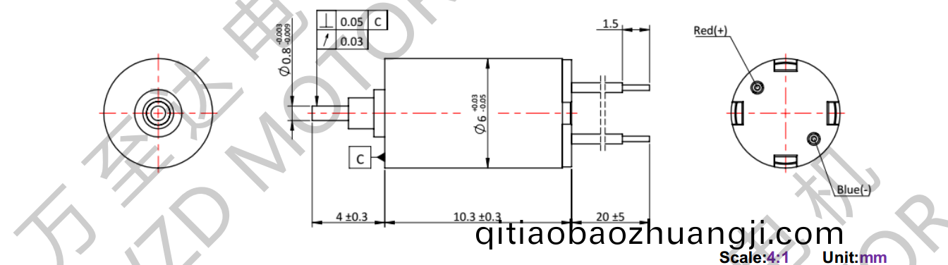 OT-CM0610空心(xin)桮電(dian)機-萬至達(da)電機