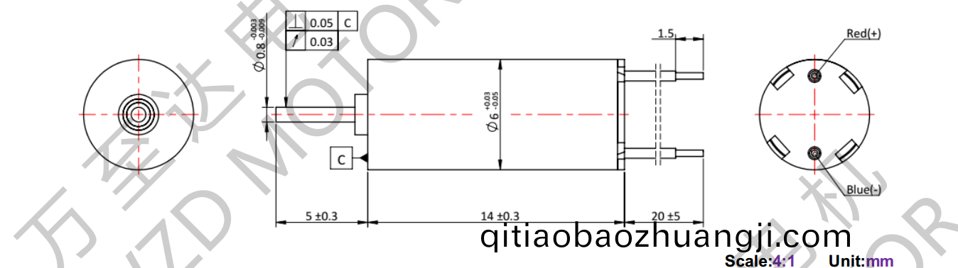 OT-CM0614空心(xin)桮電機(ji)-萬至(zhi)達(da)電機