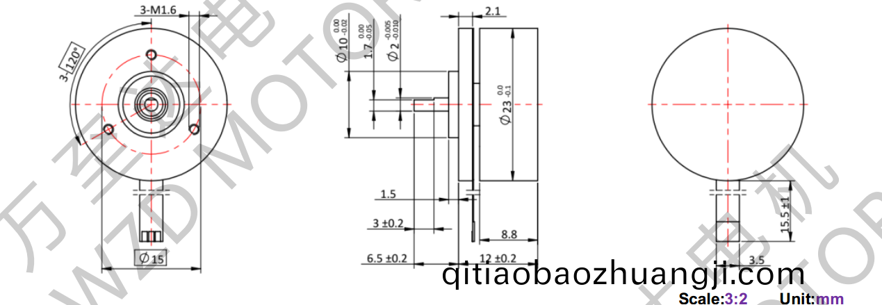 OT-EM2312BLDC無(wu)刷(shua)電機(ji)-萬至(zhi)達電(dian)機