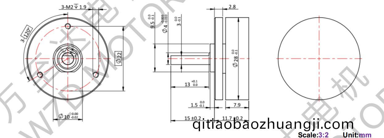 OT-EM2811BLDC無刷(shua)電機(ji)-萬(wan)至(zhi)達(da)電機