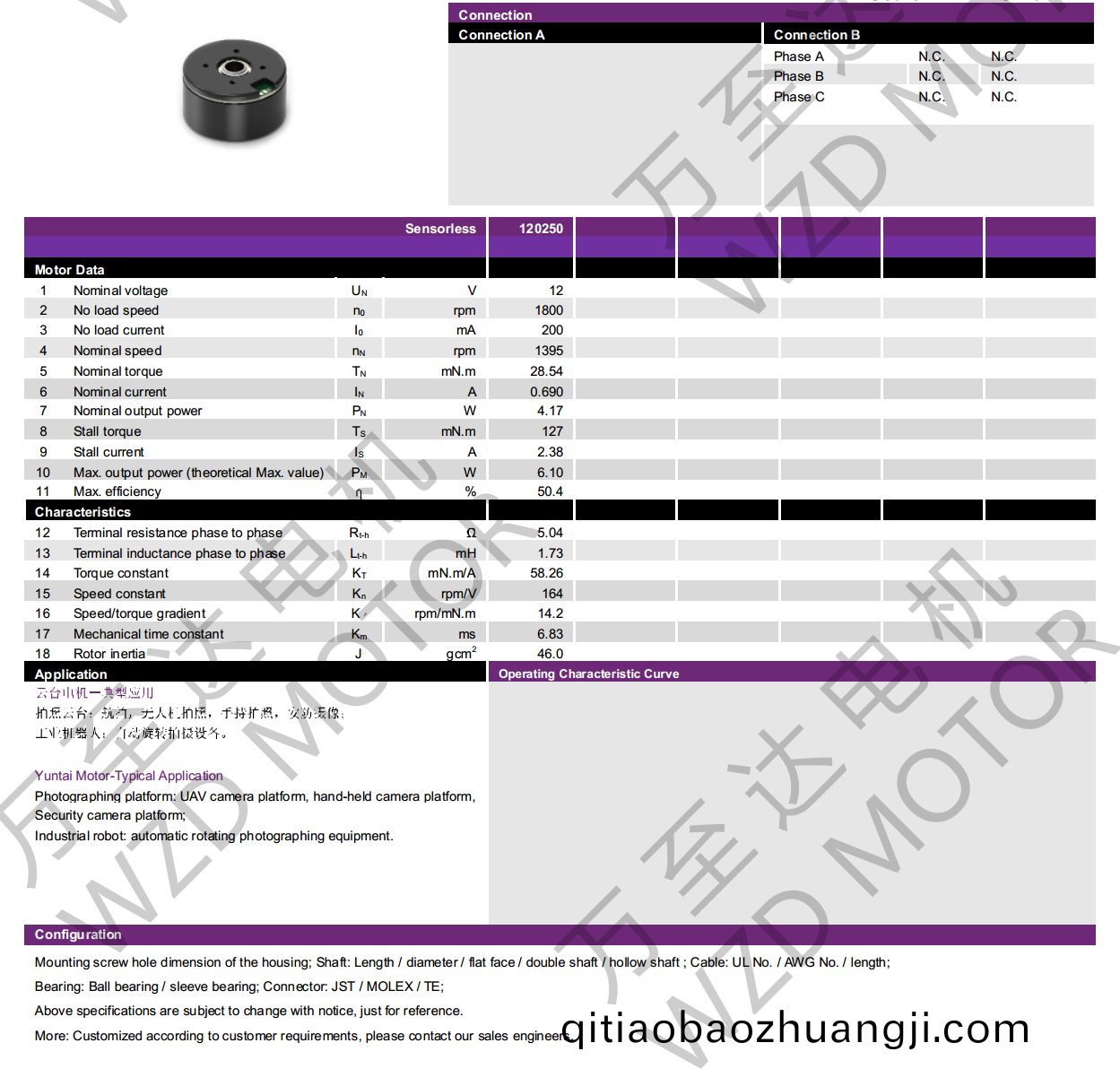 OT-EM3518BLDC無(wu)刷(shua)電機(ji)-萬(wan)至達電機(ji)