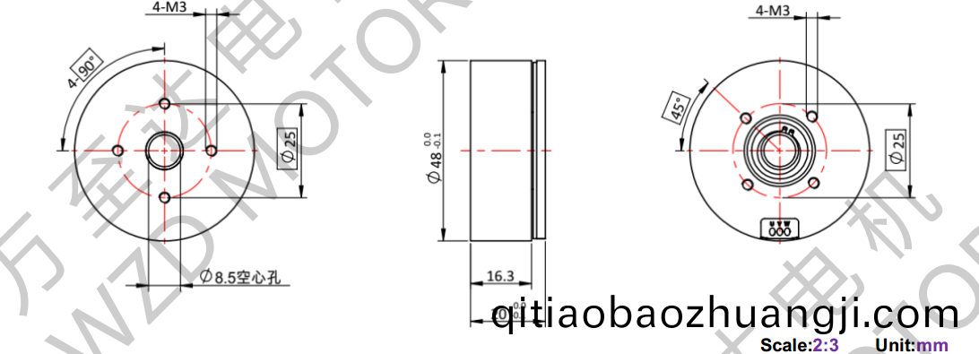 OT-EM4820BLDC無(wu)刷(shua)電(dian)機(ji)-萬至(zhi)達電(dian)機