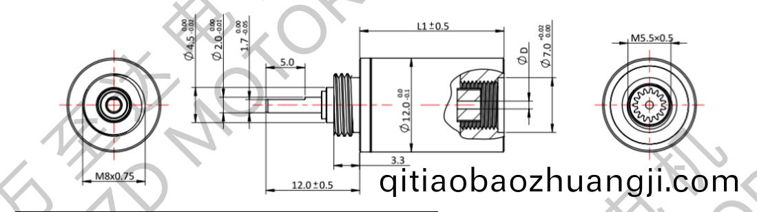 OT-12MGP行(xing)星齒(chi)輪箱-齒輪箱(xiang)-萬至達(da)電(dian)機(ji)