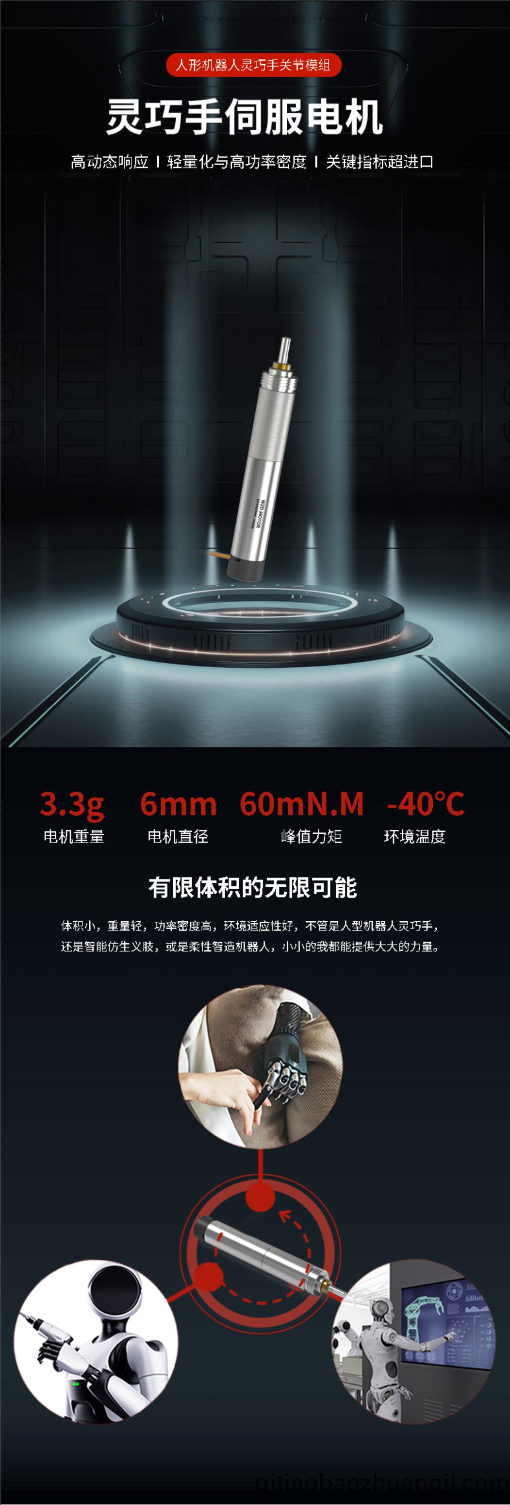 WZD-ECS0621A靈巧(qiao)手電(dian)機(ji)_人(ren)形機(ji)器(qi)人電機-萬(wan)至(zhi)達(da)電機