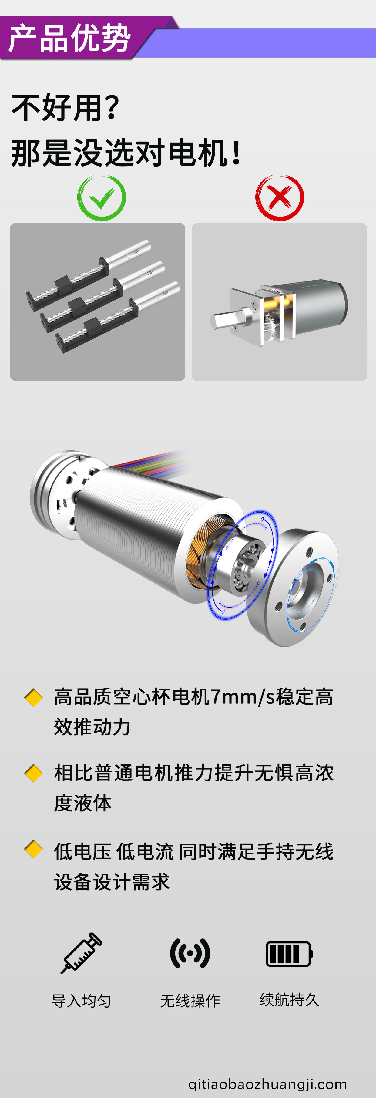 水(shui)光鍼(zhen)註(zhu)射(she)儀電機_水(shui)光導(dao)入儀(yi)手柄推進電(dian)機(ji)解決(jue)方(fang)案-萬至(zhi)達(da)電機